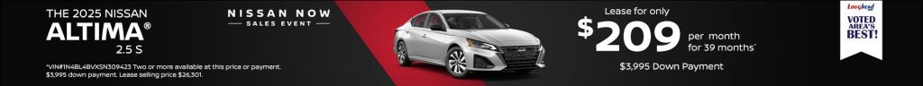 2025 Nissan Altima 2.5 S