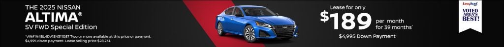 2025 Nissan Altima SV FWD Special Edition
