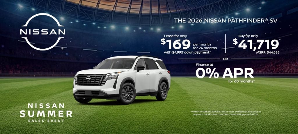 2026 Nissan Pathfinder SV 4x4