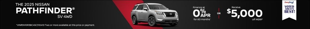 2025 Nissan Pathfinder SV 4WD
