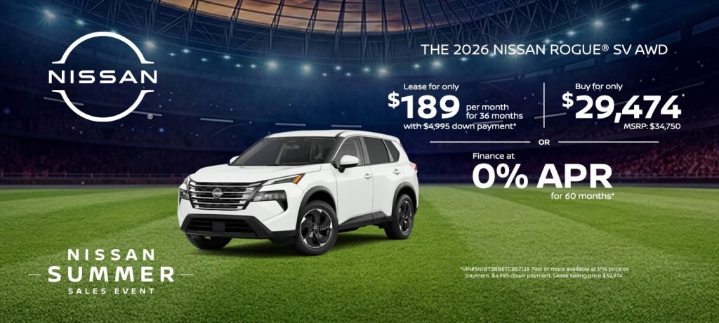 2026 Nissan Rogue SV AWD