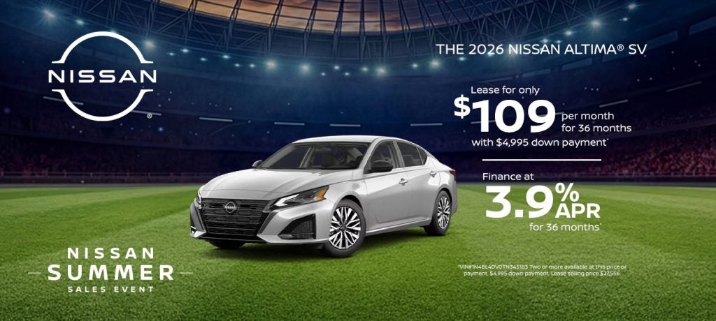 2026 Nissan Altima SV