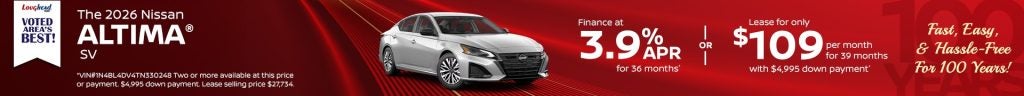 2026 Nissan Altima SV