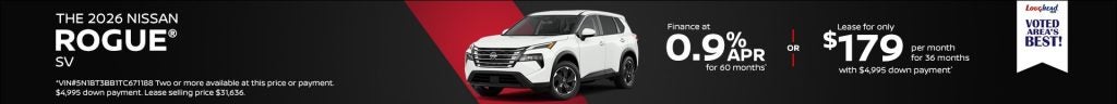 2026 Nissan Rogue SV