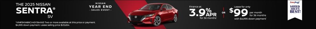 2025 Nissan Sentra SV