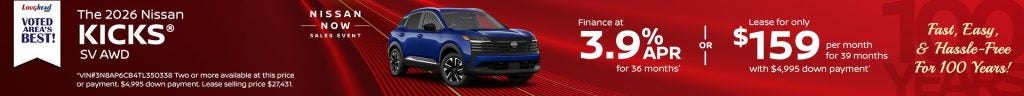 2026 Nissan Kicks SV AWD