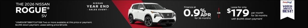 2026 Nissan Rogue SV