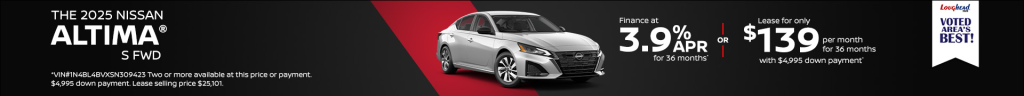 2025 Nissan Altima S FWD