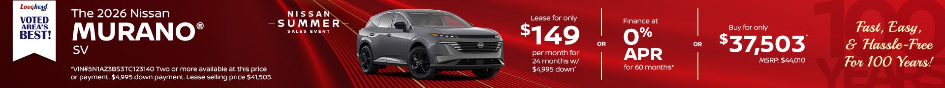 2026 Nissan Murano SV