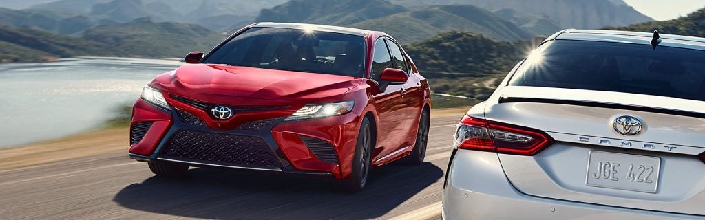 Red Toyota Camry