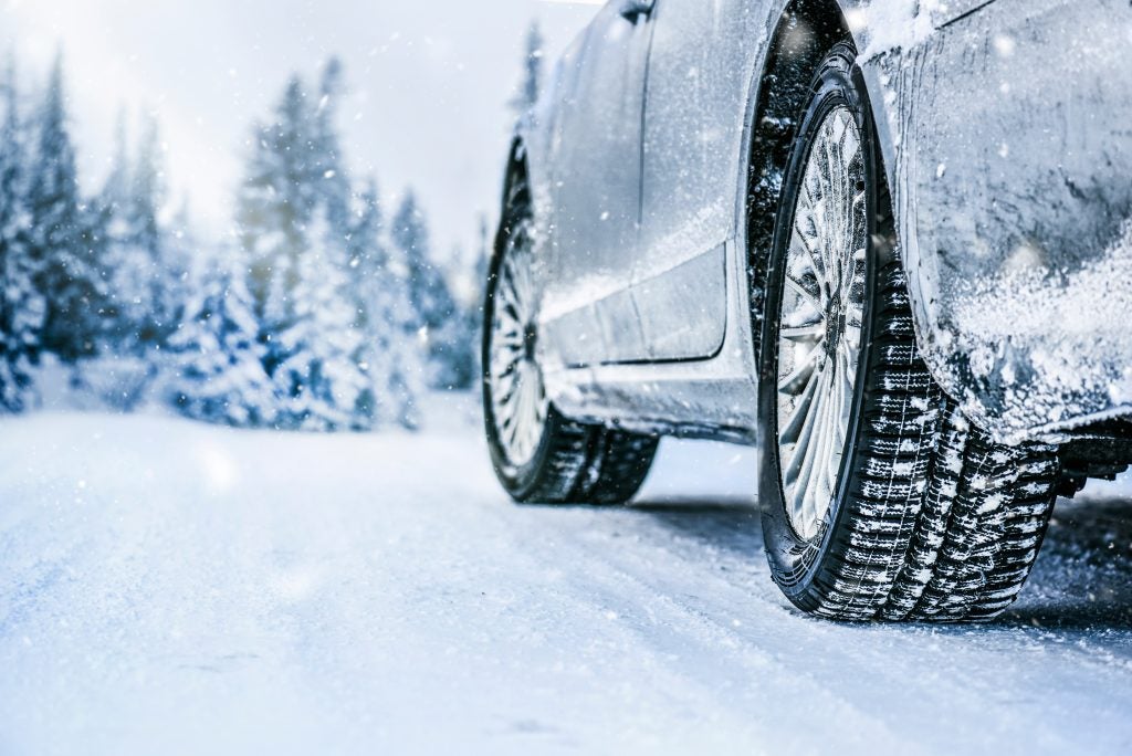 Winter ready Toyota tires after service at Ardmore Toyota in Ardmore, PA 