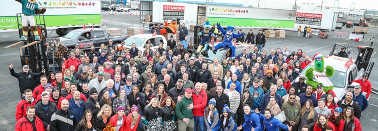 Toyota Tundra Food Drive 2018 Philadelphia PA