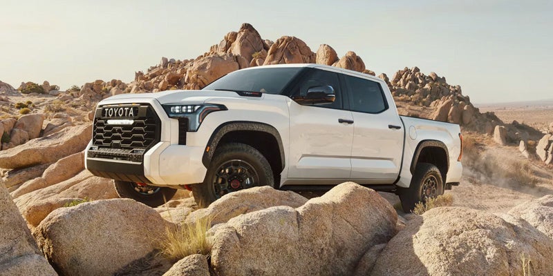 2025 Toyota Tundra full-size pickup truck, available at Ardmore Toyota, Ardmore, Pennsylvania. Featuring top towing capacity, powerful engine, and advanced safety systems.