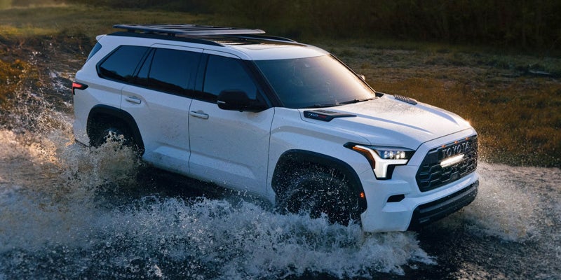 2025 Toyota Sequoia full-size family SUV, available at Ardmore Toyota, Ardmore, Pennsylvania. Enjoy hybrid power, spacious interior, and exceptional safety features.