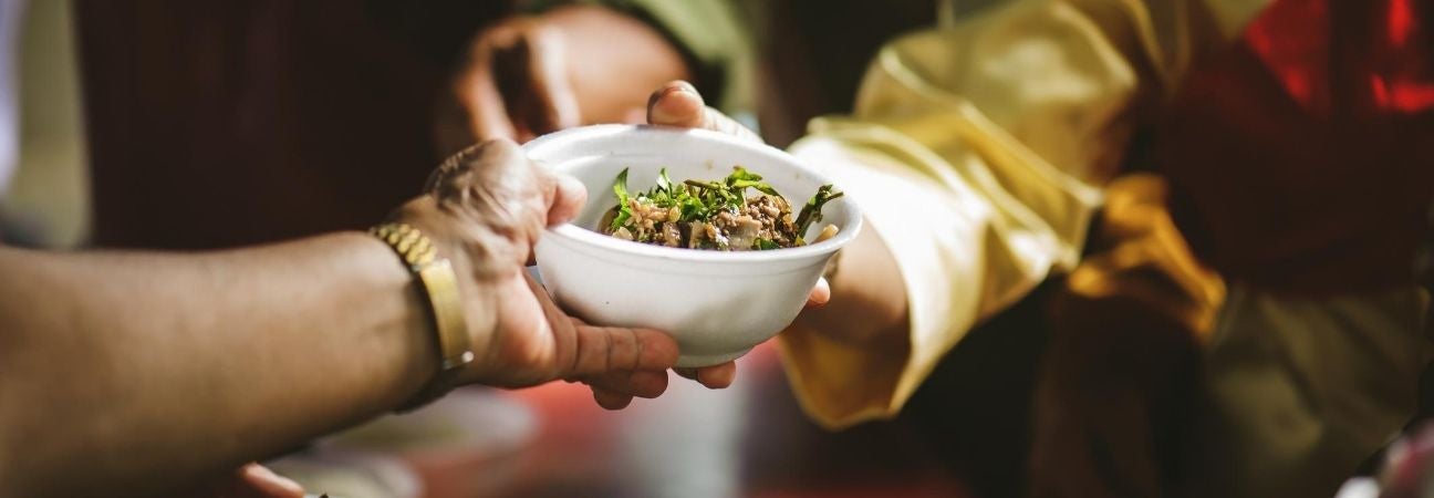stock photo for press release about enterprise center meal give away in philadelphia pa