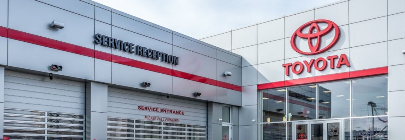 A photo of the service center at Central City Toyota