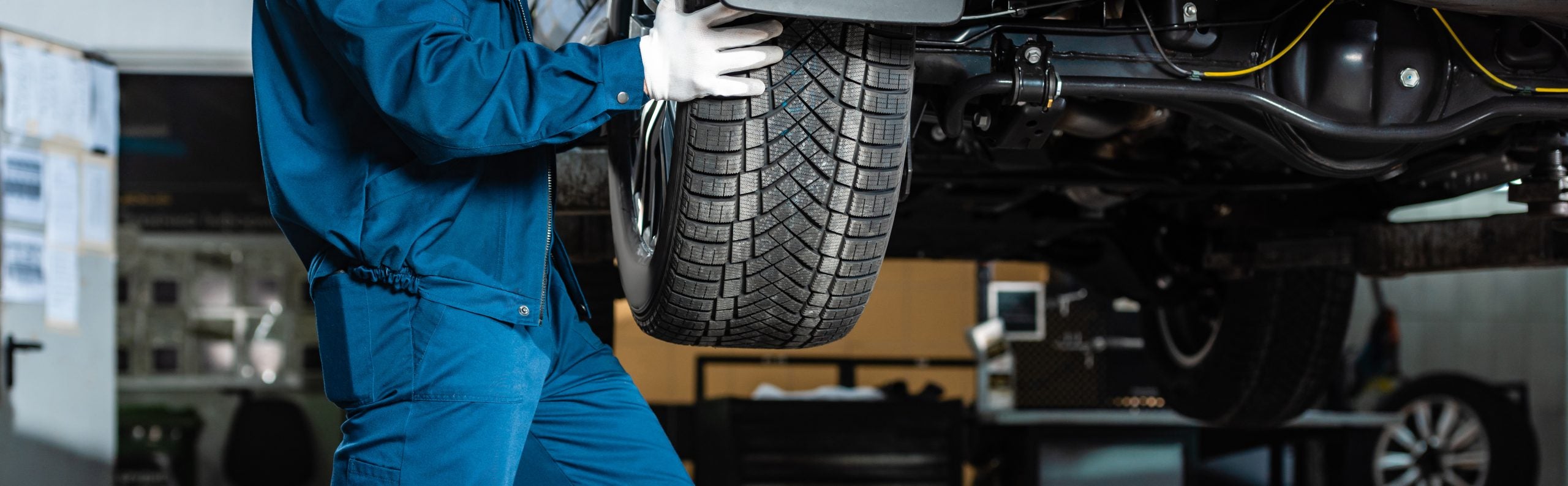 checking tires