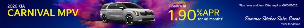 2026 Kia Carnival MPV