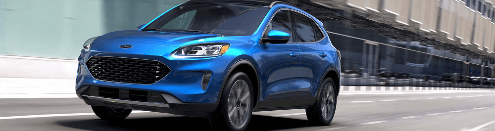 Ford Escape in Atlas Blue Metallic 