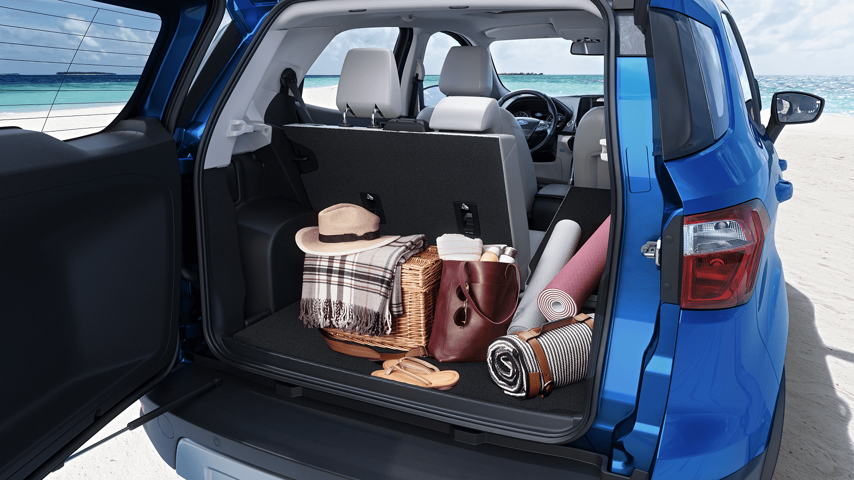 Ford EcoSport trunk space