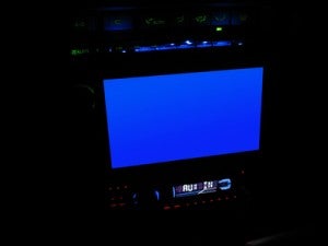 In-Dash LCD-TV Screen