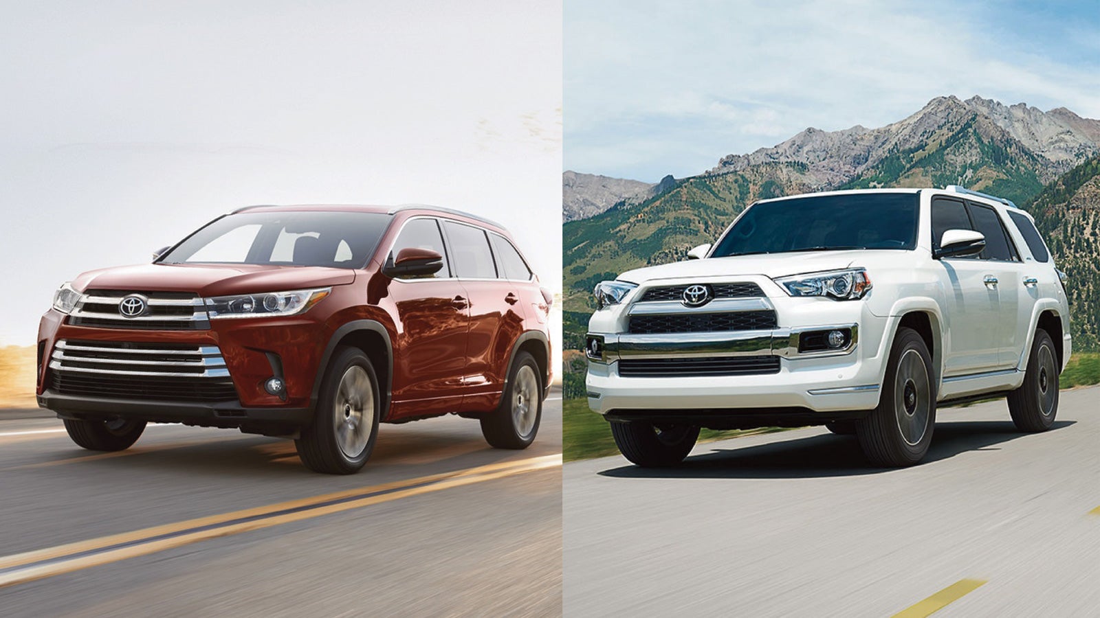 2018 Toyota Highlander vs 2018 Toyota 4Runner