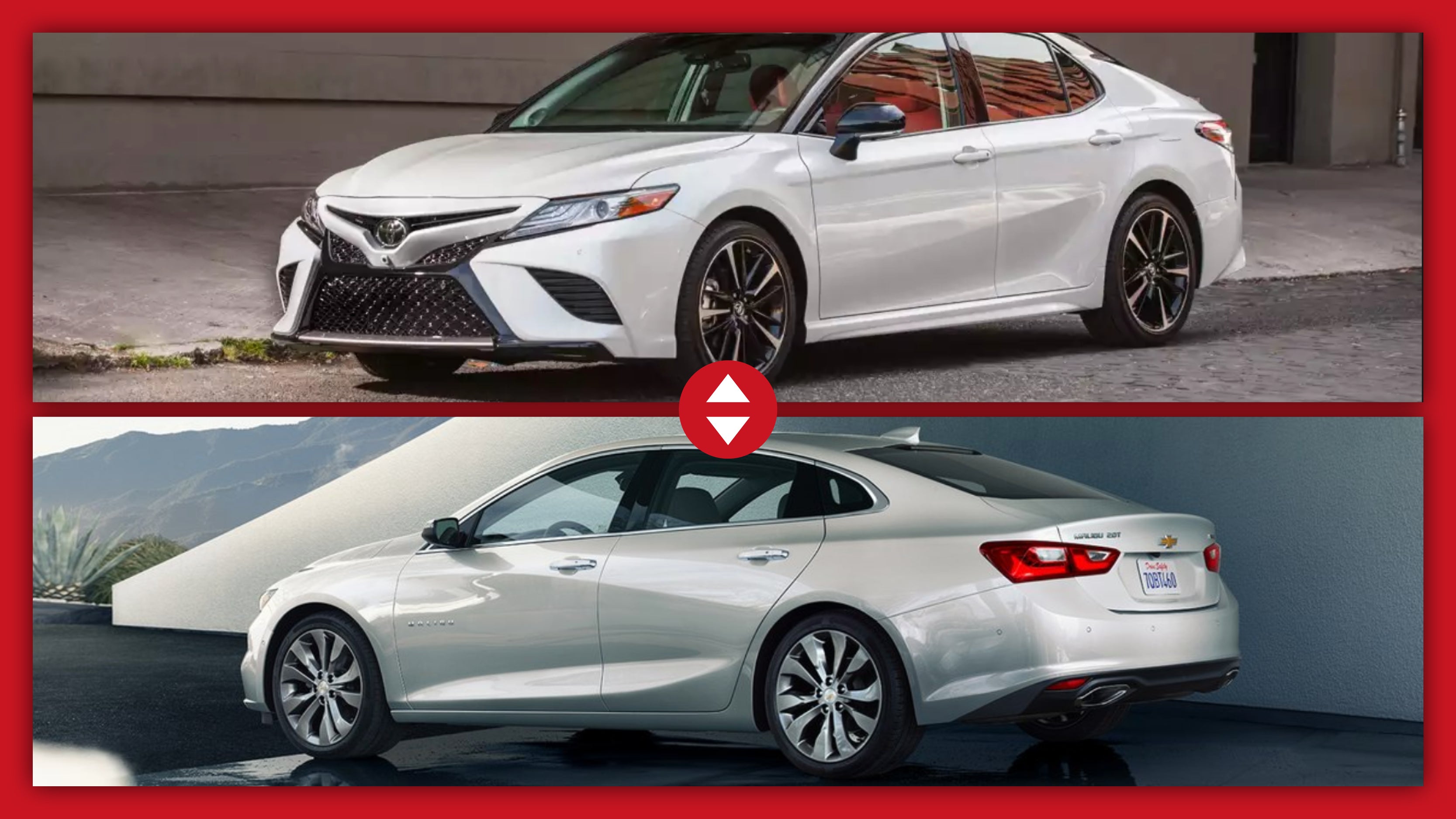 2018 Toyota Camry vs Chevy Malibu