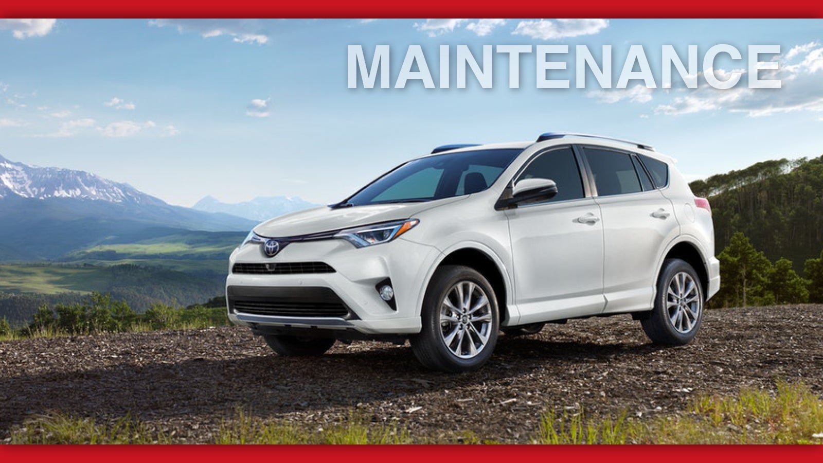 Toyota RAV4 Maintenance Schedule