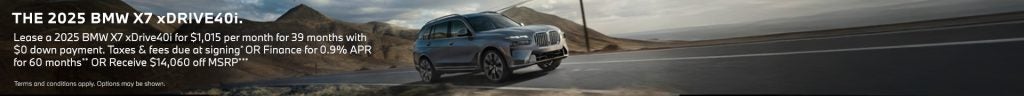 2025 BMW X7 xDrive40i