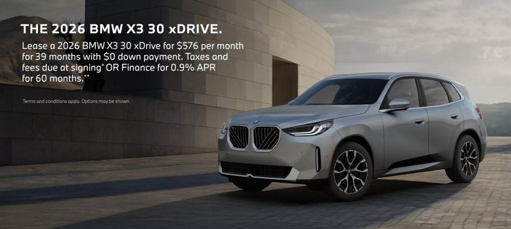 2026 BMW X3 30 xDrive
