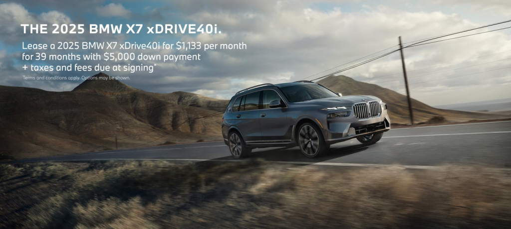 2025 BMW X7 xDrive40i