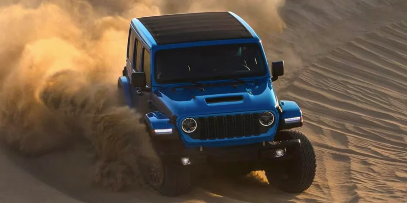 Blue 2024 Jeep Wrangler