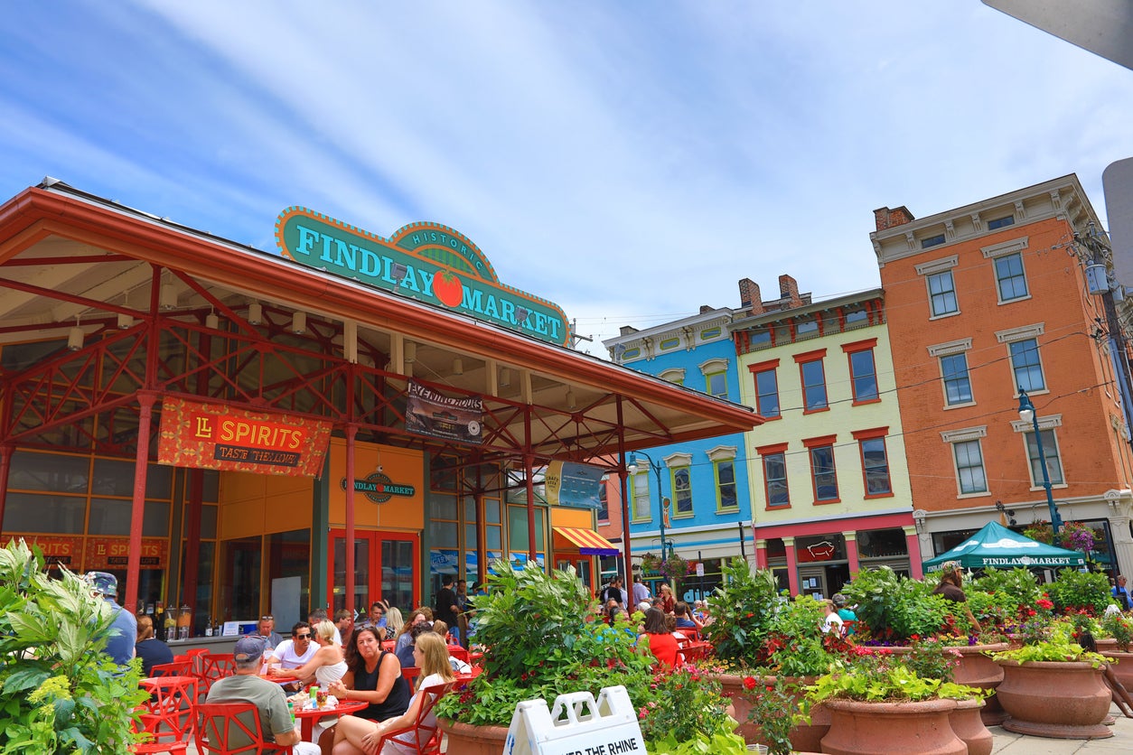 Findlay Market is located in Cincinnati Ohio.
