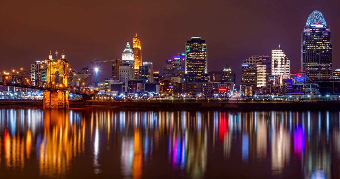 Cincinnati Skyline Ohio USA