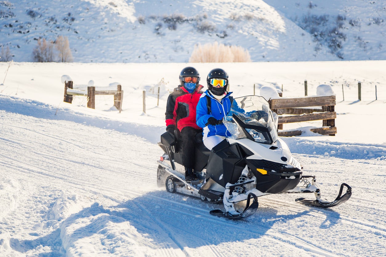 Having fun in the winter
