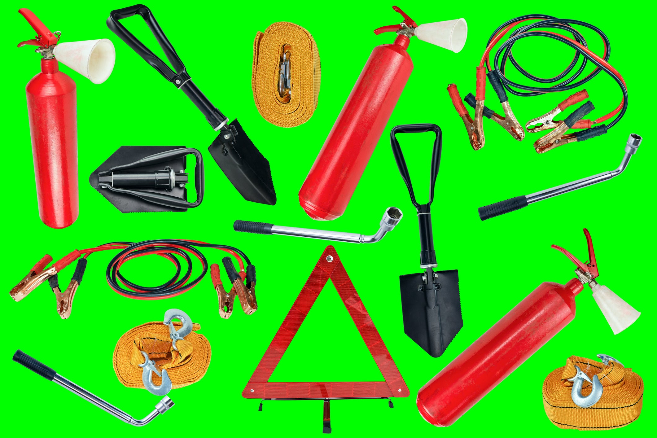 Elements of the essentials for a passenger car