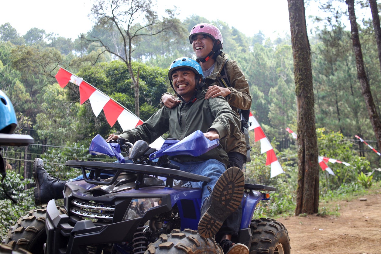 Extreme sport atv