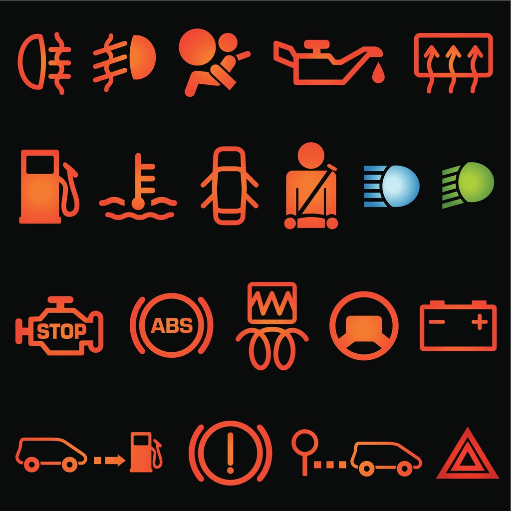 Car Dashboard Icons