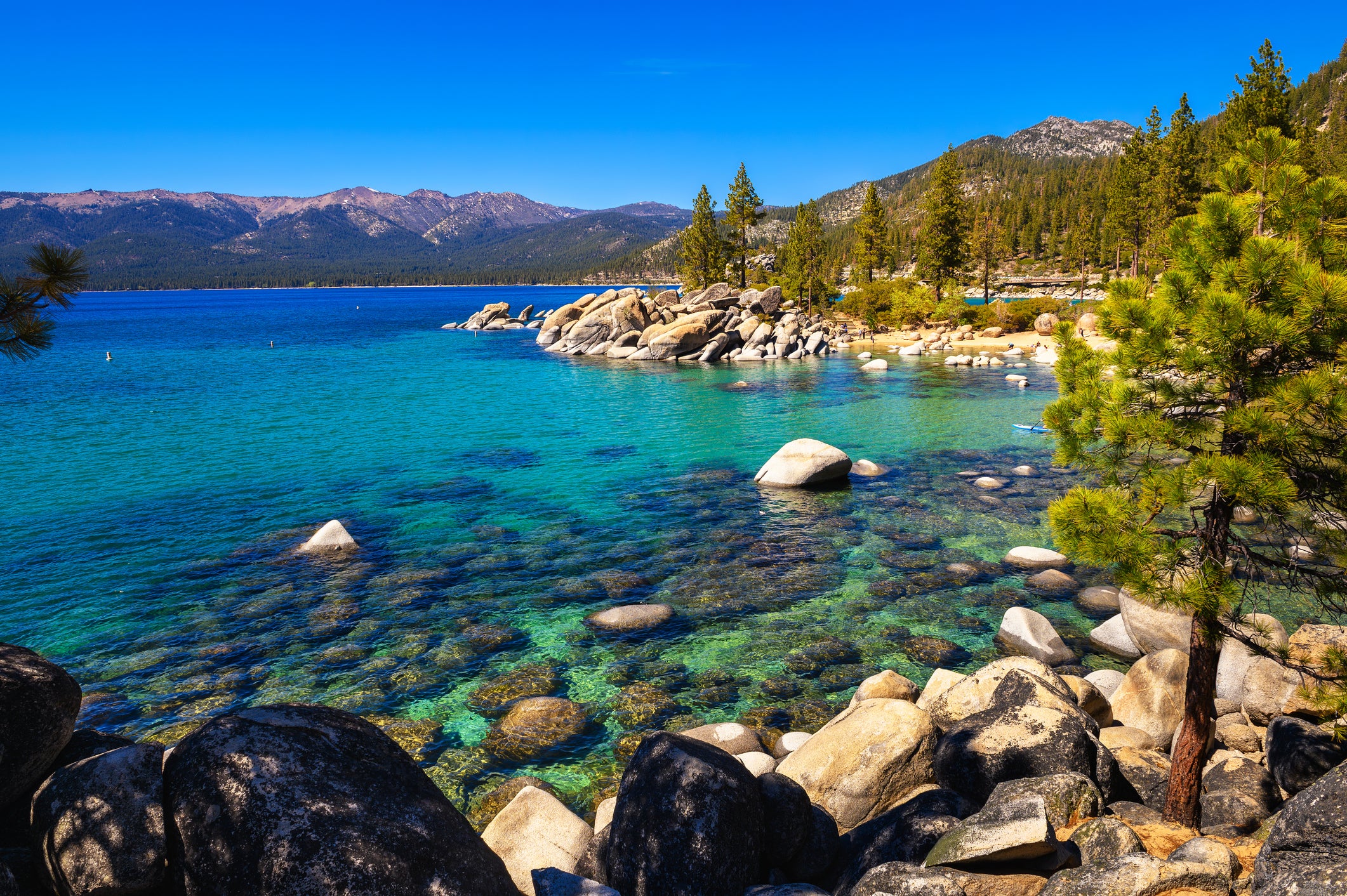Sand Harbor Beach at Lake Tahoe, Nevada State Park