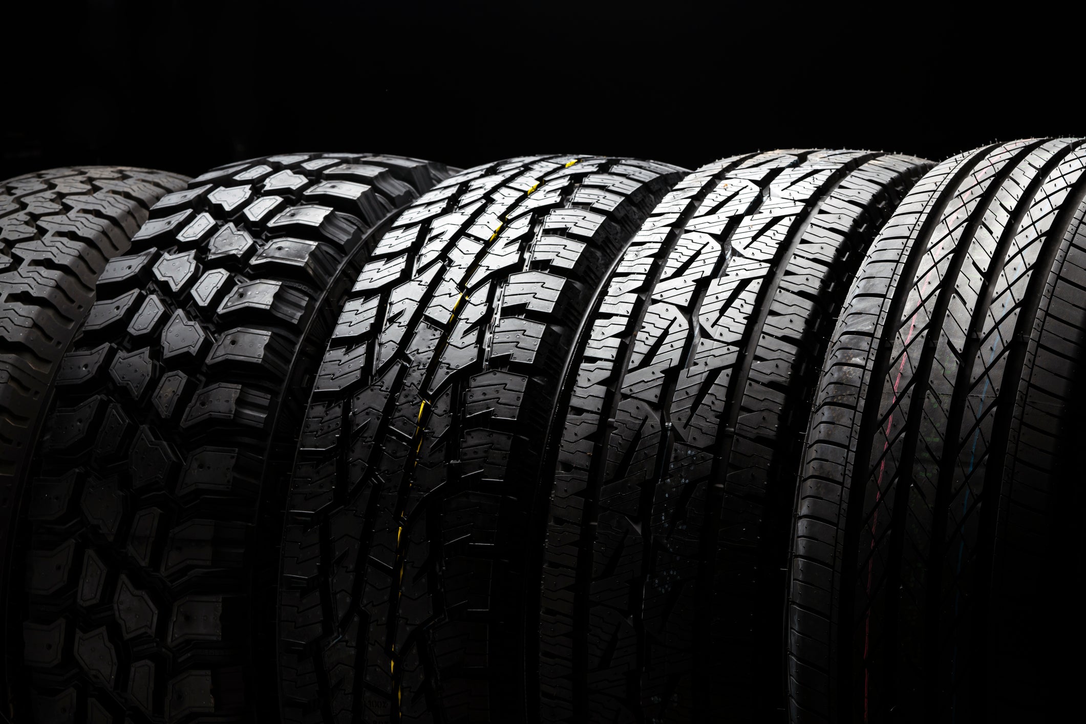 4 wd suv allroad tires, all terrain tire stack row, mud crossovers wheel
