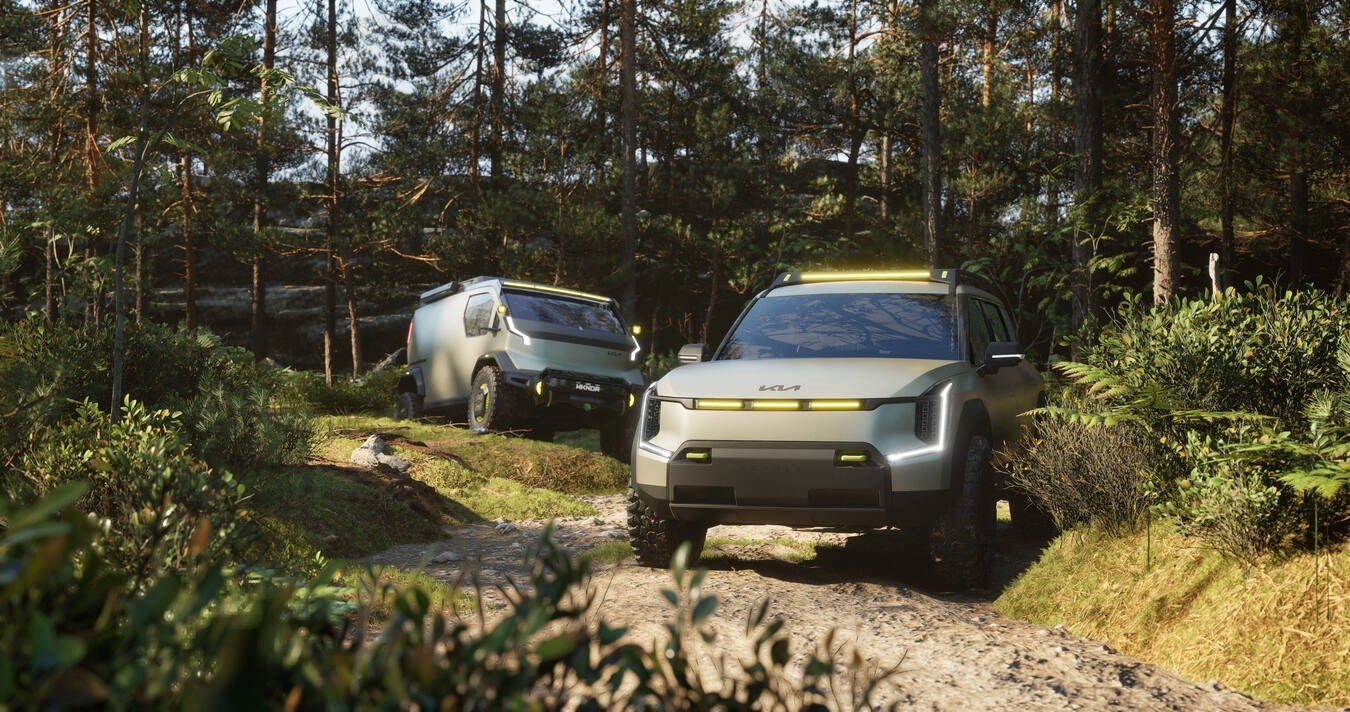 EV9 ADVNTR CONCEPT EV SUV &amp; PV5 WKNDR CONCEPT EV VAN