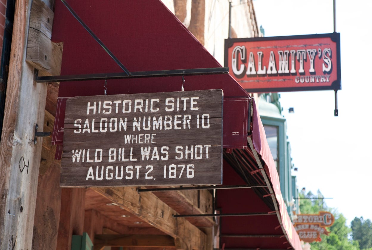 Assassination Location of Wild Bill Hickok