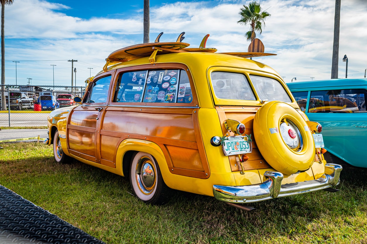 1950 Ford County Squire Station Wagon