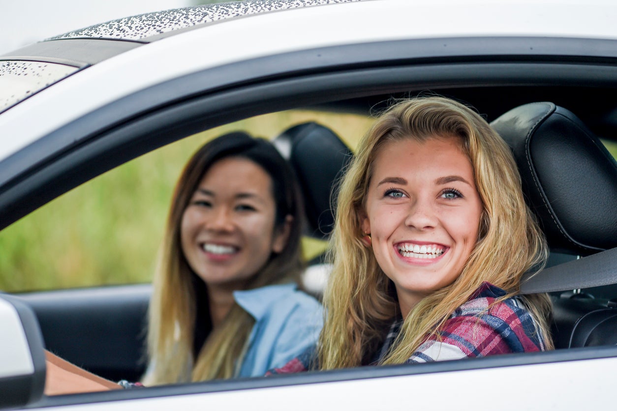Friends on a Road Trip