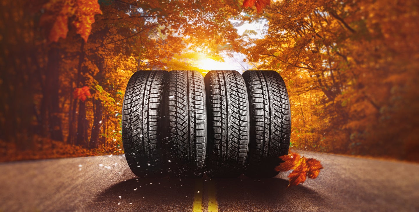 autumn - time to change tires on winter tires