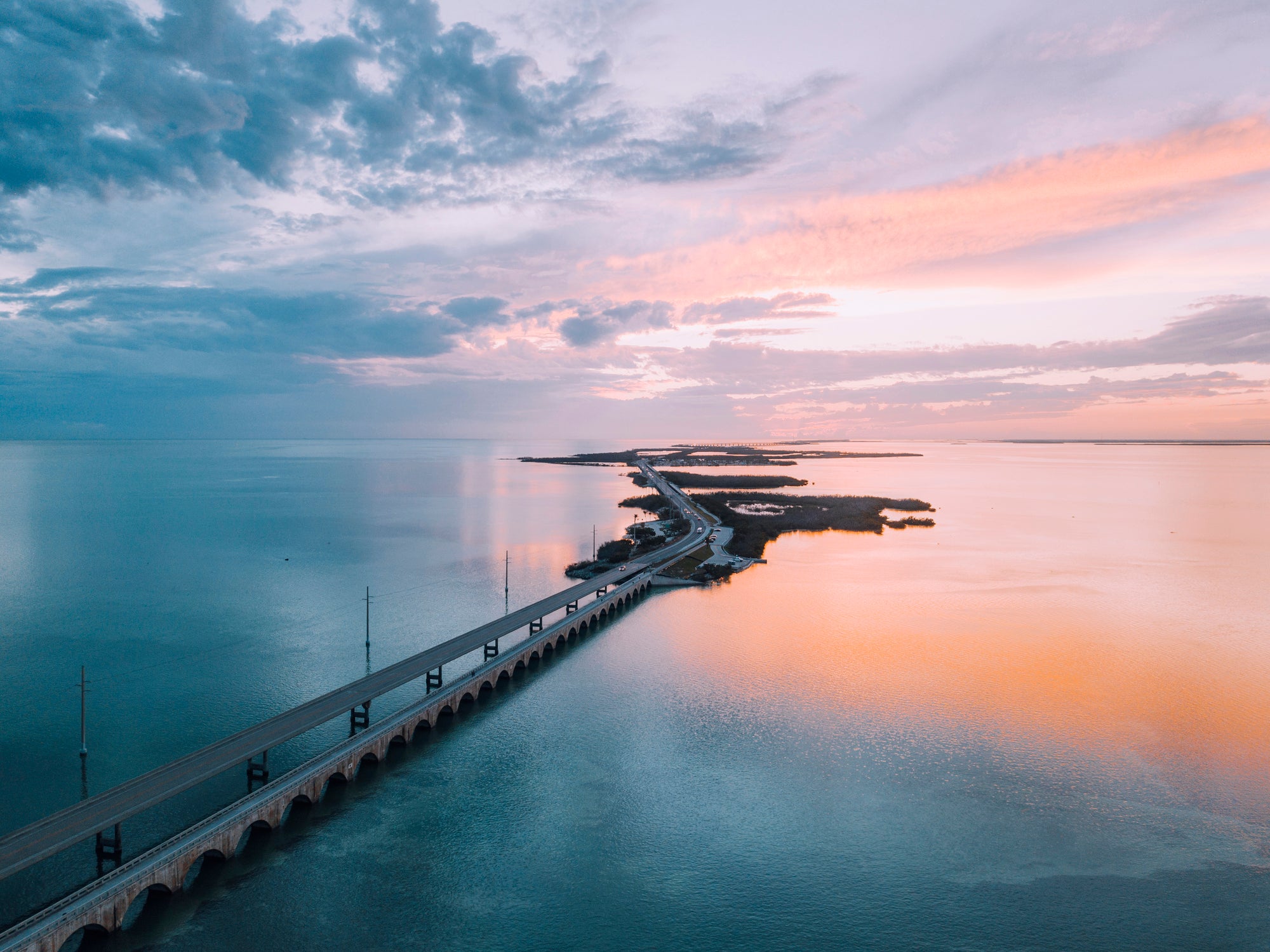 Seven Mile Bridge in Florida Keys