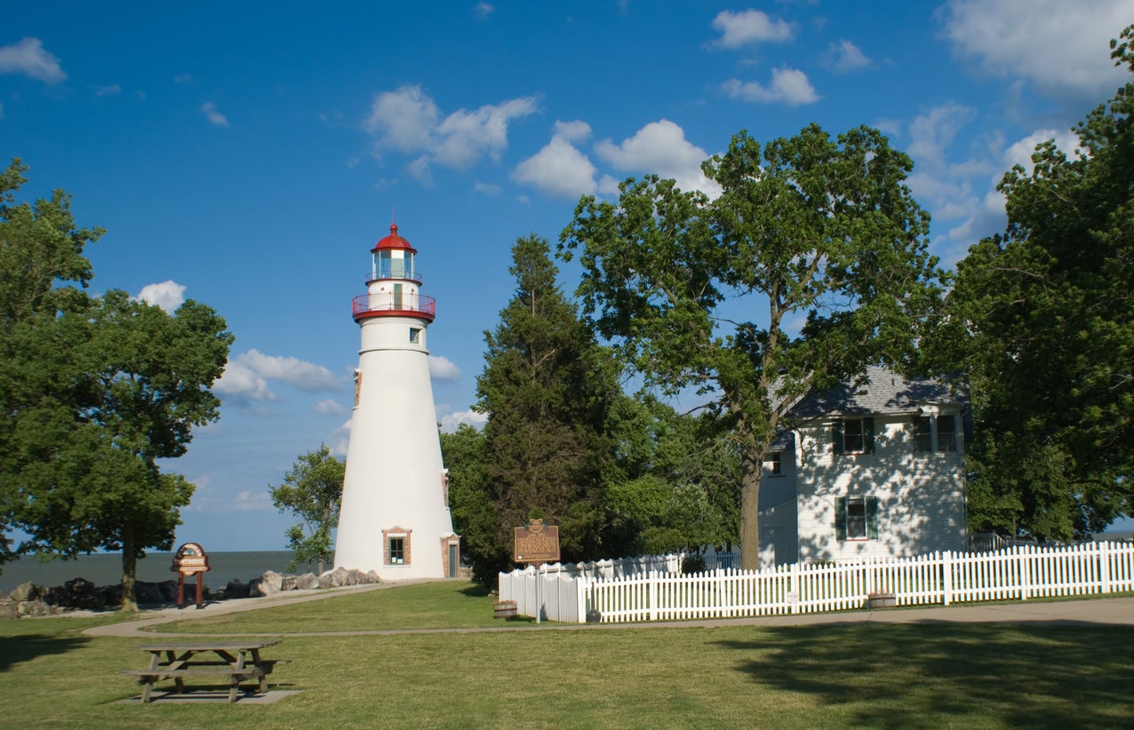 Lighthouse: Marblehread Lake Erie in Ohio