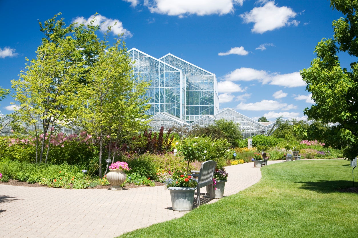 Meijer Gardens and Greenhouse in Grand Rapids, Michigan