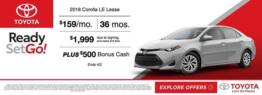 Toyota Ready Set Go NEAR Colorado Springs
