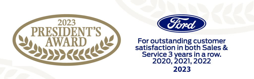 Coughlin Ford of Pataskala wins 2023 President's Award.